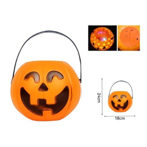 CANASTO CALABAZA  por mayor - Halloween por mayor