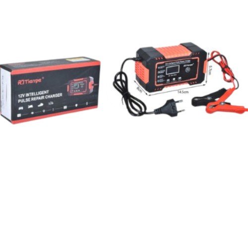 Cargador de Batería Inteligente de 12V con Reparación por Pulso - Sistema de Carga Automática por mayor Electrónica por mayor