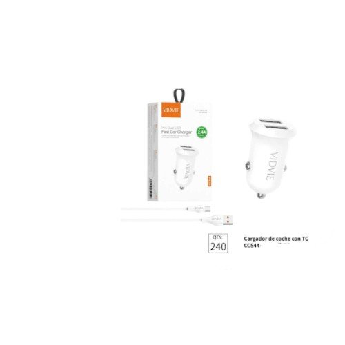 Cargador de Coche CC544 TC por mayor - Electrónica por mayor