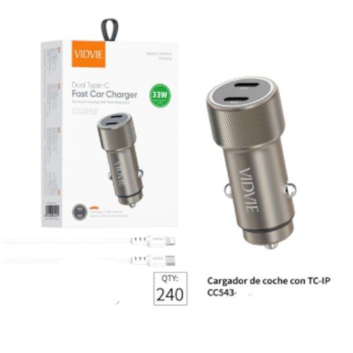 Cargador de Coche TC-IP por mayor Electrónica por mayor