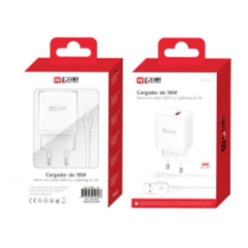 CARGADOR IP 2 EN 1 por mayor - Electrónica por mayor