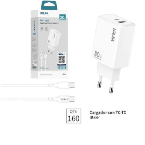Cargador IR44 con TC-TC por mayor - Electrónica por mayor