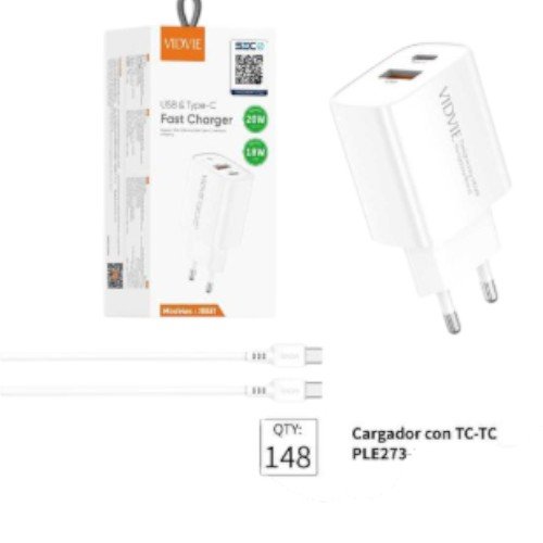 Cargador PLE273 TC-TC por mayor Electrónica por mayor