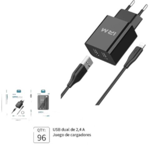 Cargador USB Dual Apple IP por mayor Electrónica por mayor