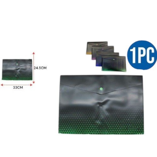 Carpeta de Archivo A4 con Diseño de Gradiente y Cierre de Botón por mayor Útiles Escolares por mayor