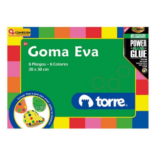 CARPETA GOMA EVA por mayor - Útiles Escolares por mayor