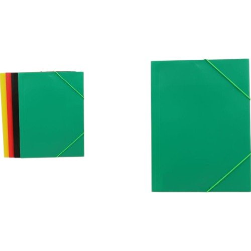 Carpeta Monocolor Opaca A4 con Elástico y Bolsa de Archivo por mayor Útiles Escolares por mayor