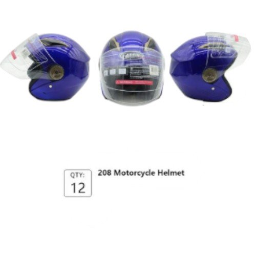 Casco de Moto 208 Abierto - Protección Aerodinámica con Visera Panorámica por mayor - Electrónica por mayor