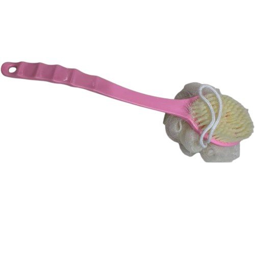 Cepillo de Baño con Esponja de Malla y Mango Ergonómico Largo por mayor Hogar por mayor