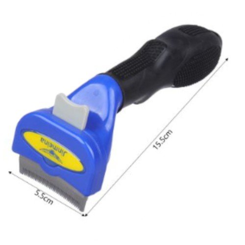 Cepillo Deslanador Profesional Talla S para Mascotas con Botón de Limpieza y Mango Ergonómico por mayor - Mascotas por mayor