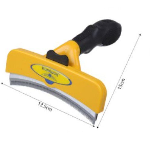 Cepillo Deslanador Profesional Talla XL para Perros Gigantes con Botón de Limpieza y Mango Ergonómico por mayor - Mascotas por mayor