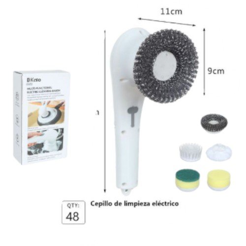 Cepillo Eléctrico de Limpieza Inalámbrico 