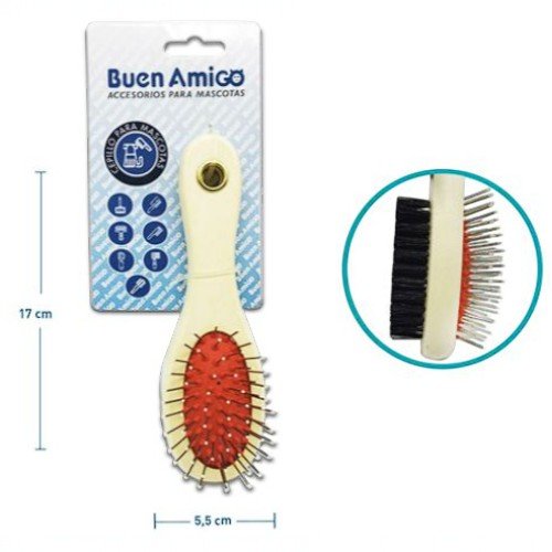 CEPILLO PARA MASCOTA DOBLE CARA por mayor - Mascotas por mayor