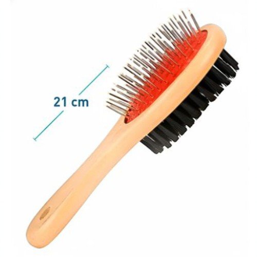 CEPILLO PARA MASCOTA DOBLE CARA  por mayor - Mascotas por mayor