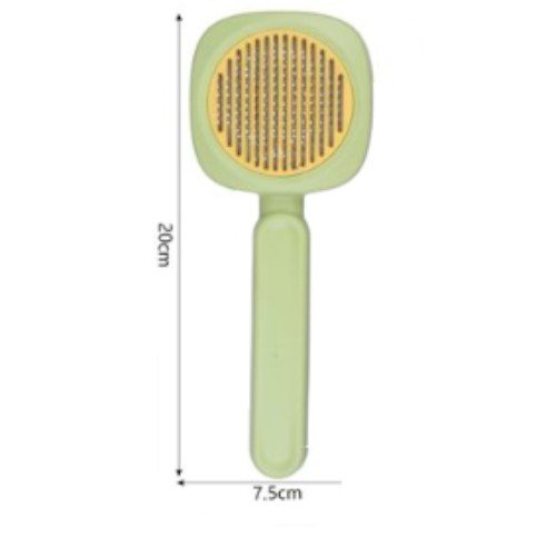 Cepillo Profesional para Mascotas de 20 cm con Sistema de Autolimpieza y Mango Ergonómico por mayor - Mascotas por mayor