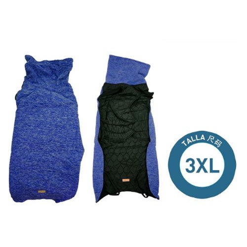 CHAQUETA DE ALGODON AZUL por mayor Mascotas por mayor