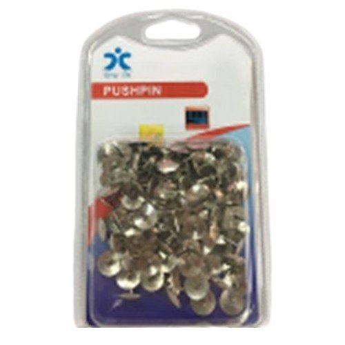 Chincheta Plana Niquelada por mayor Útiles Escolares por mayor