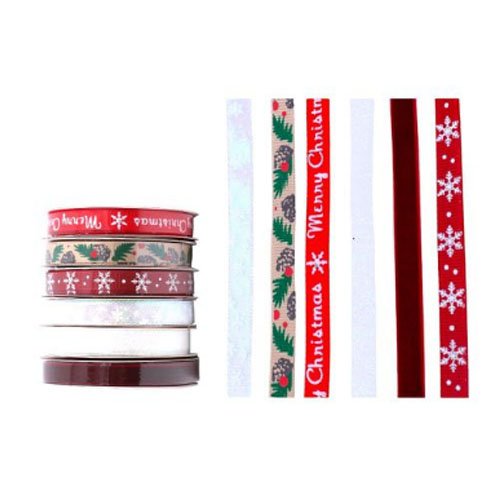 CINTA NAVIDEÑA ESTAMPADA por mayor Navidad por mayor