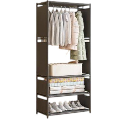 Closet Armario Armable Compacto con Perchero y Estantería de 60 cm 170 x 60 x 36cm por mayor en Chile