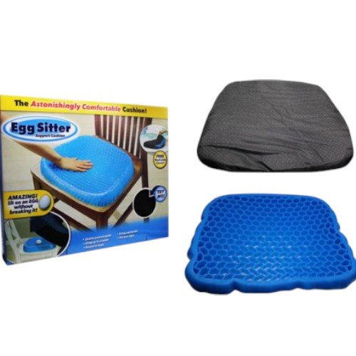 Cojín de Asiento de Gel Flexible con Diseño de Panal y Funda Lavable (500g) por mayor - Hogar por mayor