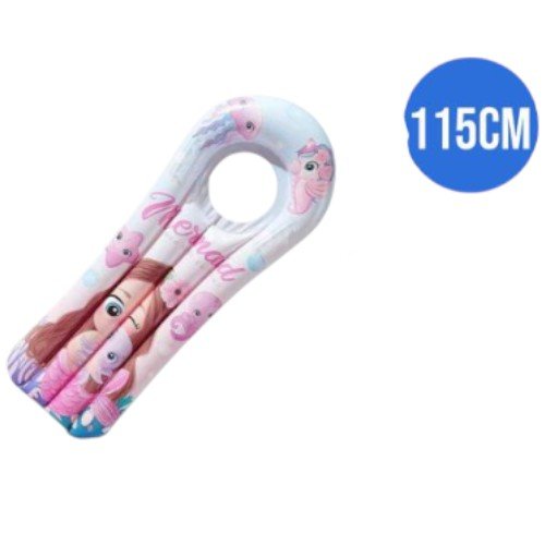 Colchoneta Inflable Recreativa de 115cm con Diseños Animados y Asa de Agarre 115cm por mayor en Chile