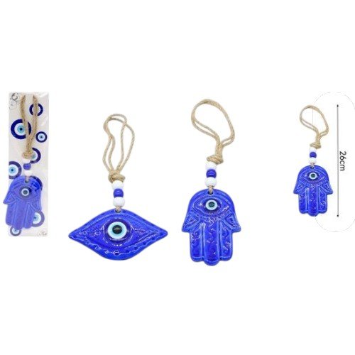 Colgante Símbolos Ojo y Mano de Fátima (Hamsa) por mayor Hogar por mayor
