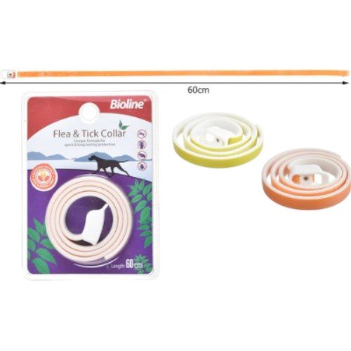 Collar Antipulgas y Garrapatas de 60cm para Perros por mayor - Mascotas por mayor