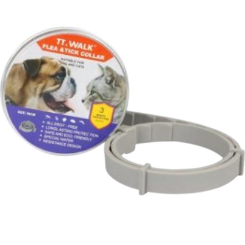 Collar Antipulgas y Garrapatas Talla Pequeña en Lata para Mascotas por mayor - Mascotas por mayor