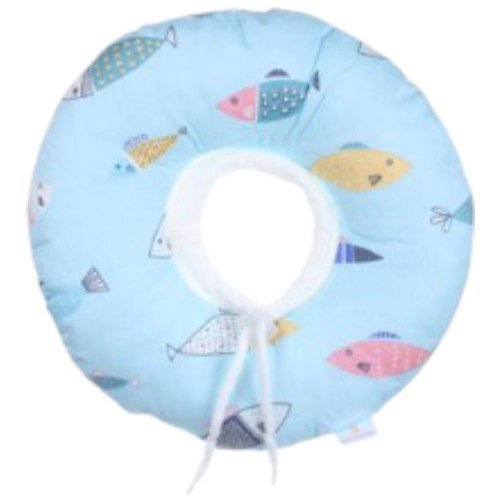 Collar Isabelino de Tela Acolchada Talla L para Mascotas por mayor - Mascotas por mayor