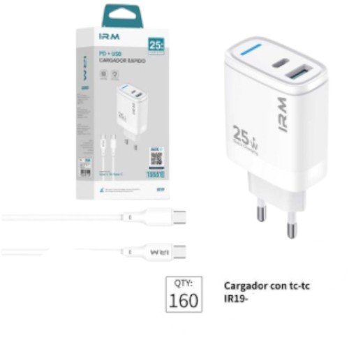 Conjunto de cargadores IR19 con TC-TC por mayor - Electrónica por mayor