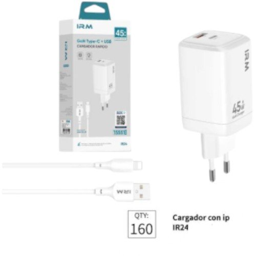 Conjunto de Cargadores IR24 con IP por mayor - Electrónica por mayor