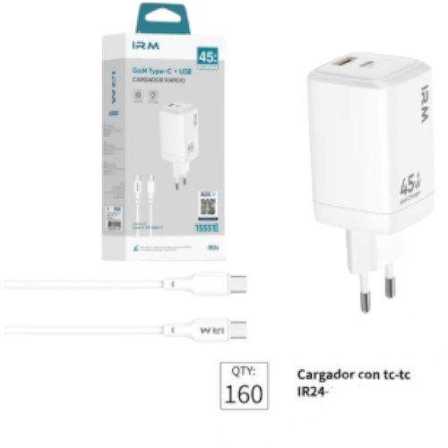 Conjunto de cargadores IR24 TC-TC por mayor - Electrónica por mayor