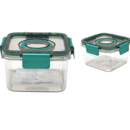 Contenedor de Conserva Cuadrado de 400ml con Tapa de Cierre Hermético y Válvula de Seguridad por mayor - Hogar por mayor