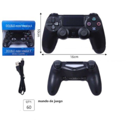 Control Inalámbrico P4 Double Motor Vibration 4 - Mando de Juego Ergonómico con Bluetooth por mayor - Electrónica por mayor