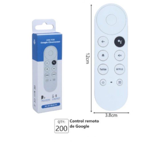 Control Remoto de Reemplazo para Google Chromecast - Mando de Voz Inteligente 13459 por mayor - Electrónica por mayor