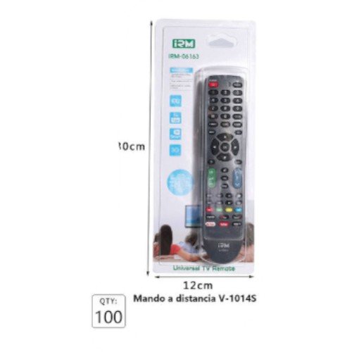 Control Remoto Universal de Gran Alcance V-1014S - Mando Multifunción 30cm por mayor - Electrónica por mayor