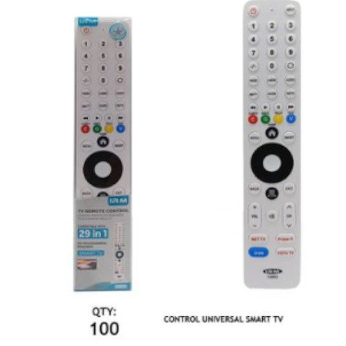 Control Universal Smart TV RM-1887 - Mando de Reemplazo Multimedia 29 en 1 por mayor - Electrónica por mayor