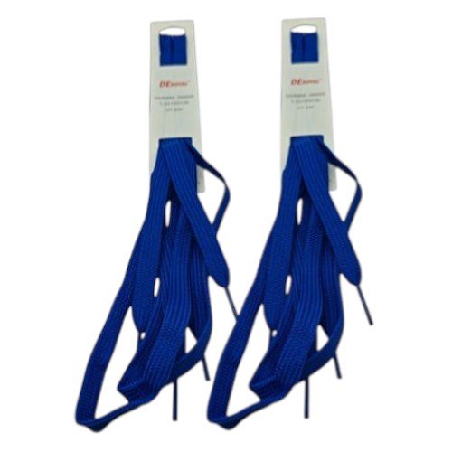 CORDONES PLANOS AZUL MARINO 1 PAR- 120 CM por mayor en Chile
