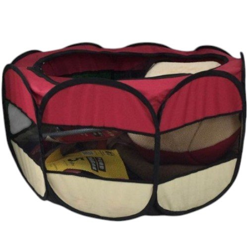 Corral Octogonal Plegable Portátil para Mascotas por mayor - Mascotas por mayor