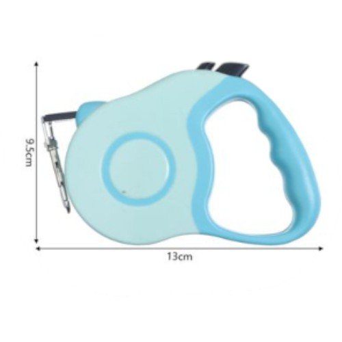 Correa Retráctil Automática de 3 Metros con Agarre Ergonómico y Bloqueo de Seguridad para Mascotas por mayor Mascotas por mayor