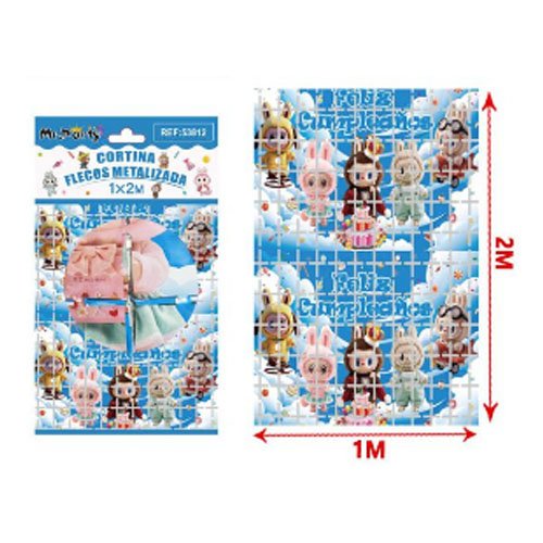 CORTINA CLASICA PERSONAJES por mayor - Cotillon por mayor