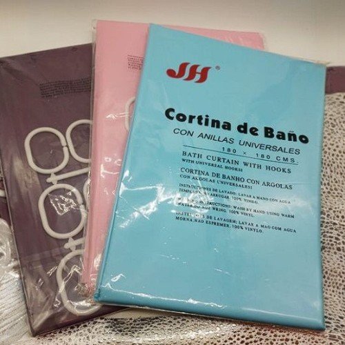 Cortina de ducha monocromática por mayor - Hogar por mayor