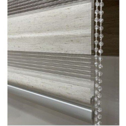 Cortina Roller Duo Translucida Efecto Lino 90x200 cm por mayor Hogar por mayor