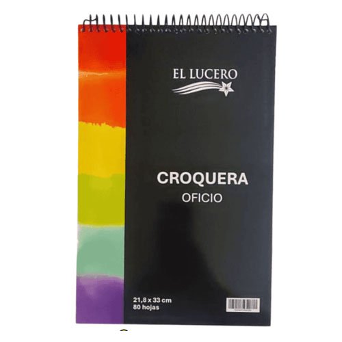 CROQUERA OFICIO por mayor - Útiles Escolares por mayor