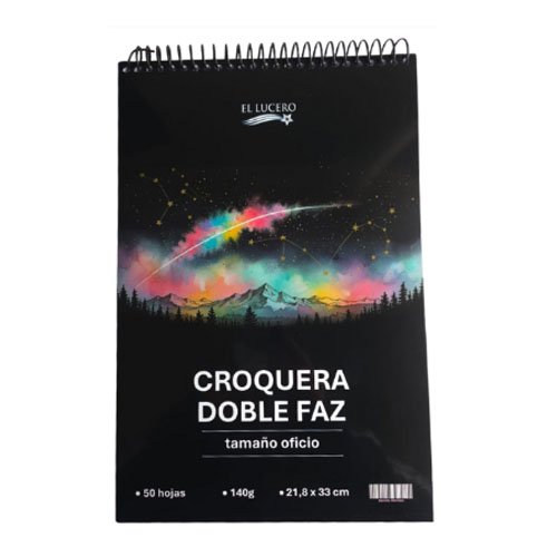 CROQUERA OFICIO DOBLE FAX por mayor Útiles Escolares por mayor