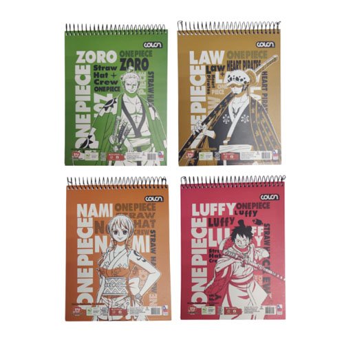 CROQUERA ONE PIECE por mayor Útiles Escolares por mayor