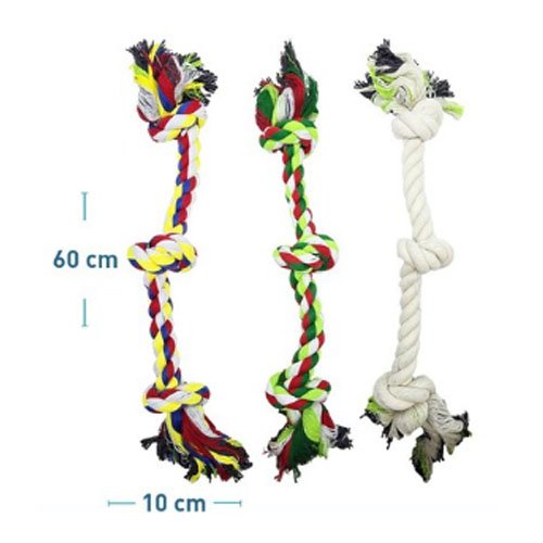 CUERDA 3 NUDOS por mayor Mascotas por mayor