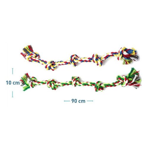 CUERDA 5 NUDOS por mayor - Mascotas por mayor