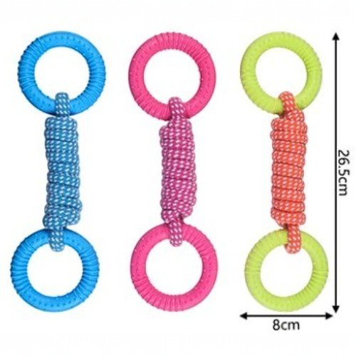 CUERDA CON DOBLE MORDEDOR por mayor - Mascotas por mayor