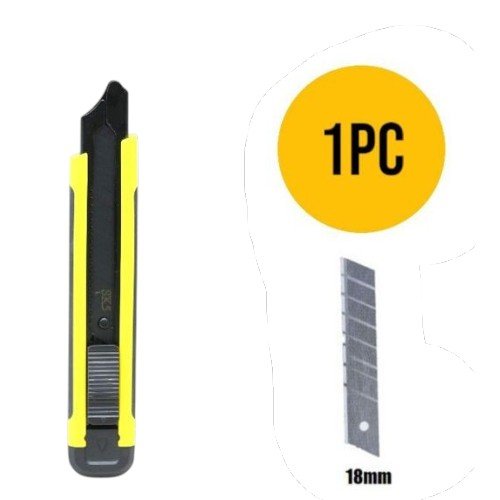 Cúter de Precisión con Cuerpo Reforzado y Hoja de 18mm 18MM por mayor en Chile